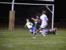 GS - Lacey defender saves a goal vs. BM.