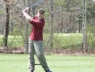 Golf - Zbranak (TRS) tees off on No. 18 - Wildcat Inv.