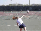 Harrington-Jordan volley (4/18/08)