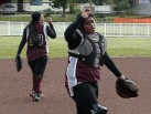 SB Farrington vs Kahuku Catcher out