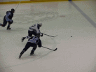 IH - Farrell (SA) stops Rivera (CBA) on breakaway in 2nd per
