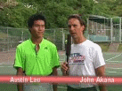 Austin Lau Punahou  Tennis nterview