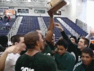 W - LB does the championship dance
