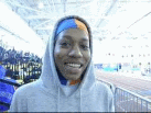 Roosevelt's Juashauanna Kelly @ 2008 DCIAA Track Meet