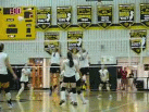 Volleyball - Ashley Gesicki (Southern) block