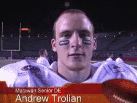 Football - Andrew Trolian Interview, North-South All-Star
