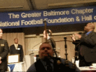 Football players' entrance 
