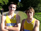 Jared Berman and Stuart Steen post race interview