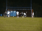 Brittney Harris goal for the Raiders