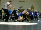 Zach White with a nasty takedown