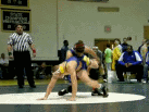Tyler White riding hard