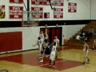 Jesse Heon offensive rebound and put back