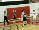 Sean Cunningham with a tough 2 inside