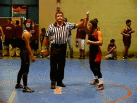 Kahuku K. Kamakaala pins Farrington D. Javier-Hodge