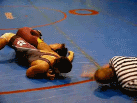 Farrington's A. Iramina pins Castle's Joshua Ah Nee
