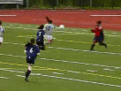 Kailua's #2 Tiffany Nakata goal vs Waianae