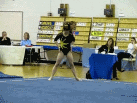 Osbourn Park's Megan McDonald on Floor
