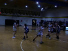 A great fight for the rebound