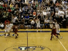 Alex Cummings hits the three-pointer