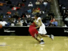 Symone Lyles runs over girl on steal and layup