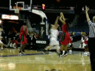 Bernisha Pinkett drains the 3