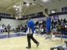 Jamal Coombs-McDaniel shoots in the finals