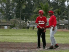 Kahuku #15 A.J Kubota single, 2RBI vs Waialua