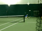 Great backhand get by Tielman-Fenelus