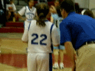 AAU 11-U title game 5-3-09: Game action, Jayda Gilmore hits 1-2 FT's