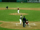 John Robertson gets out of inning on groundout