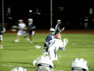 Pat Harbeson gets blasted but scores tying goal
