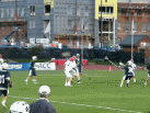 Tommy Chroniger scores DeMatha's first goal