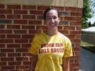Broad Run Senior Holly King after Girls Soccer AA State Semifinals