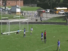 Kelly Evans Plays a Great Ball Back to Whitney Chuch Who Slots Home the Goal