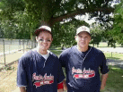 Trey Brocke and David Phillips at Babe Ruth 18U Southeast Regional
