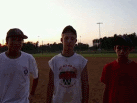 Greater Loudoun U14 Babe Ruth: Trevor Pike, Drew Woodford, Sean Walker