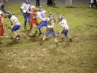 FB-Columbus North strikes through the air