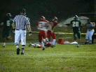 Aiea #28 Anae Vaa 43 yard TD run vs Lahainaluna