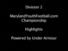 Maryland youth football D2 Championship
