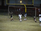 Castle's #18 Macy Akai 2 goals to lead the Knights to victory