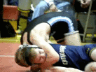 Derek Harz of Perry Meridian gets pin